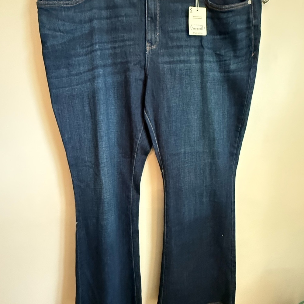 a.n.a Dark Blue Straight Leg Women's Jeans